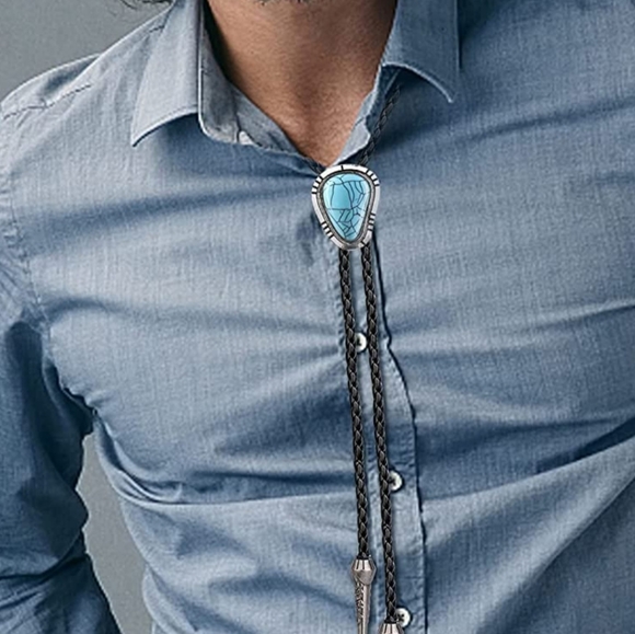 New Set of 4 bolo ties neckties - Picture 4 of 4